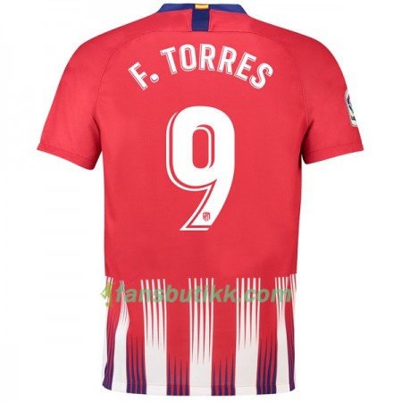 Fotballdrakt Atlético Madrid F.Torres 9 Hjemmetrøye 2018-2019 Kortermet